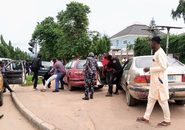 ‘One chance’: Police warn FCT residents against boarding unpainted taxis in Nigeria’s capital