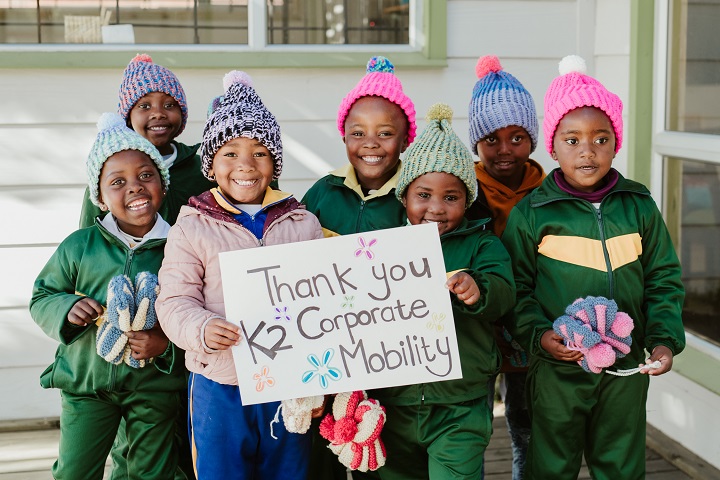 K2 South Africa Partners with SOS Africa to Empower 5 Children through Education