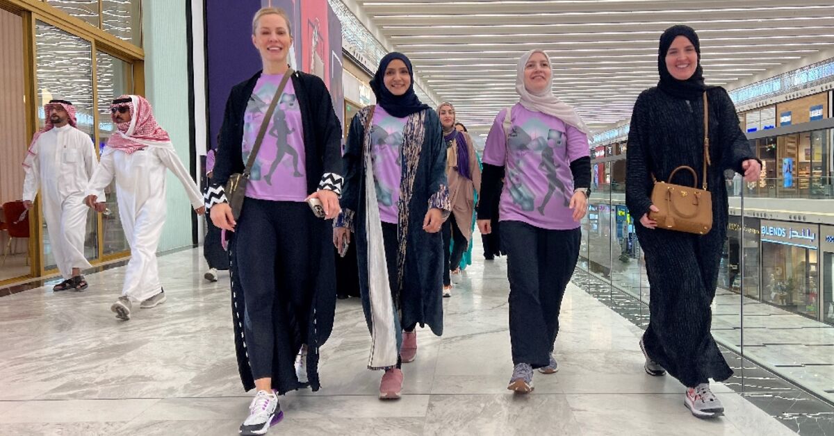 ‘Too hot outside’: Saudis take to walking, jogging in malls