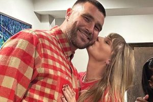 Travis Kelce Gets Asked If He Is In Love With Taylor Swift