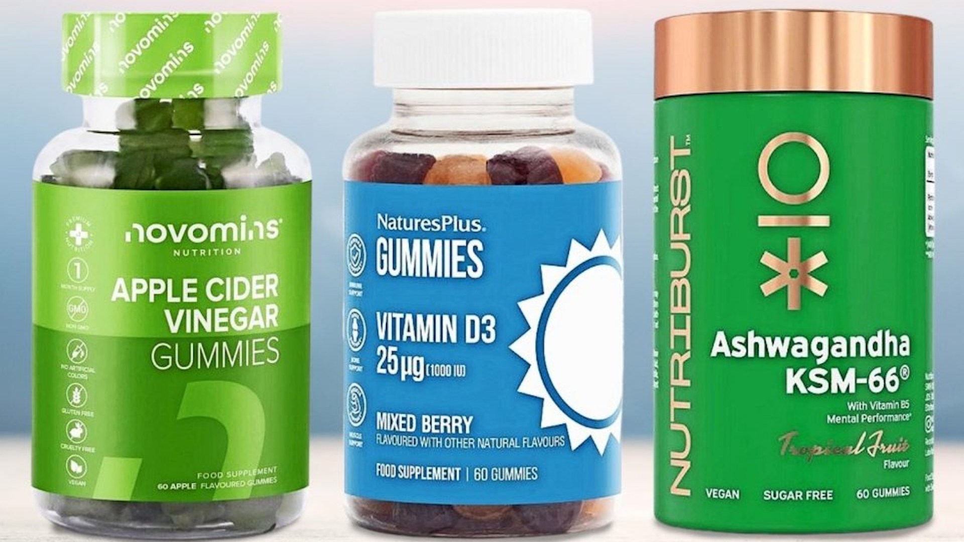 From apple cider vinegar to vitamin D, we test three gummy supplements to give you a health boost