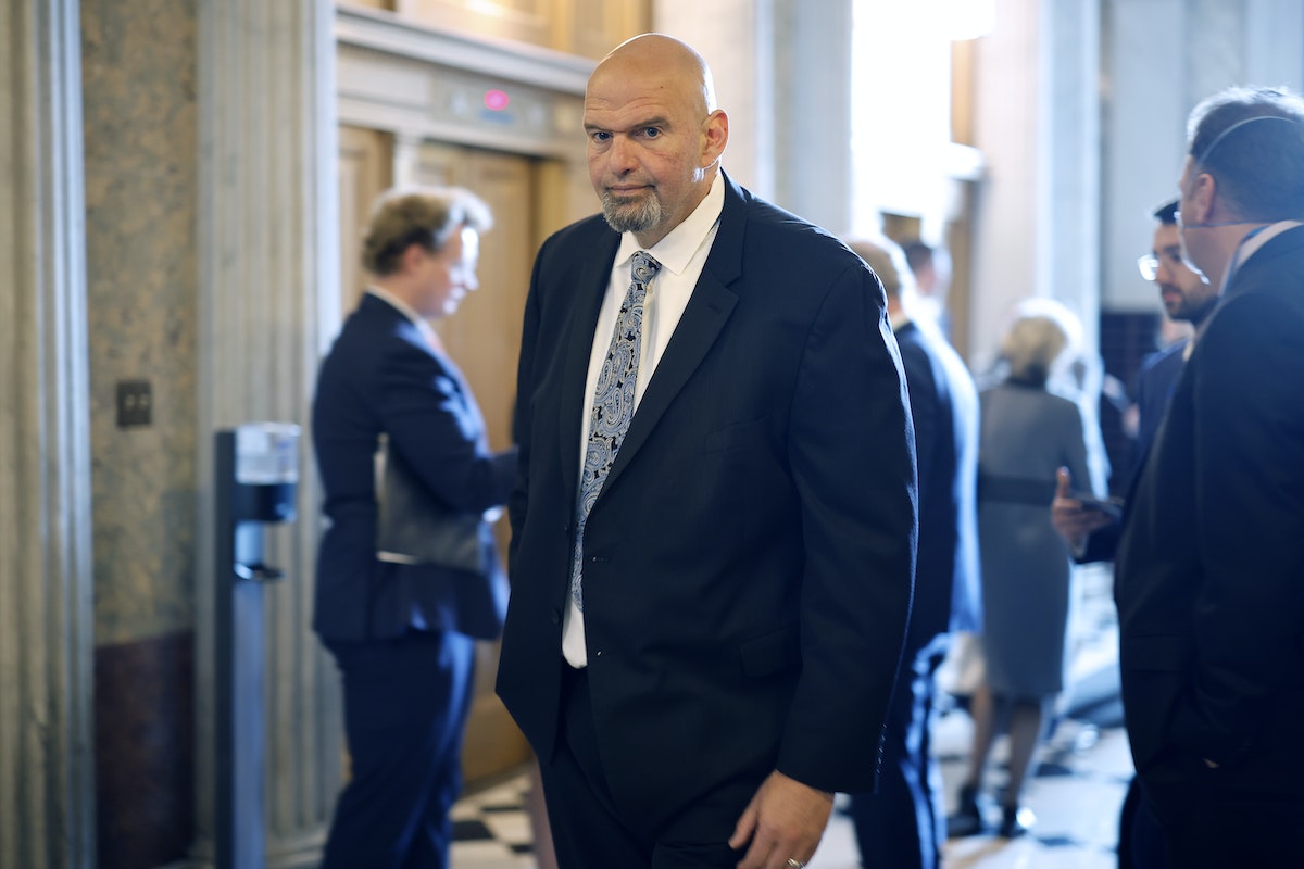 John Fetterman Grossly Pretends He Can’t Understand Pro-Palestine Protester