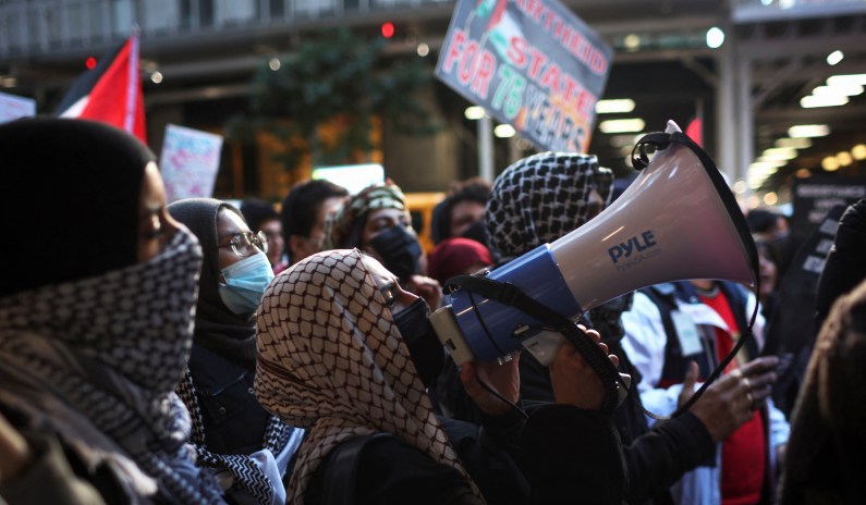 ‘You Zionist Pig’: Pro-Palestinian Protesters Vandalize New York Times Building, Grand Central Station