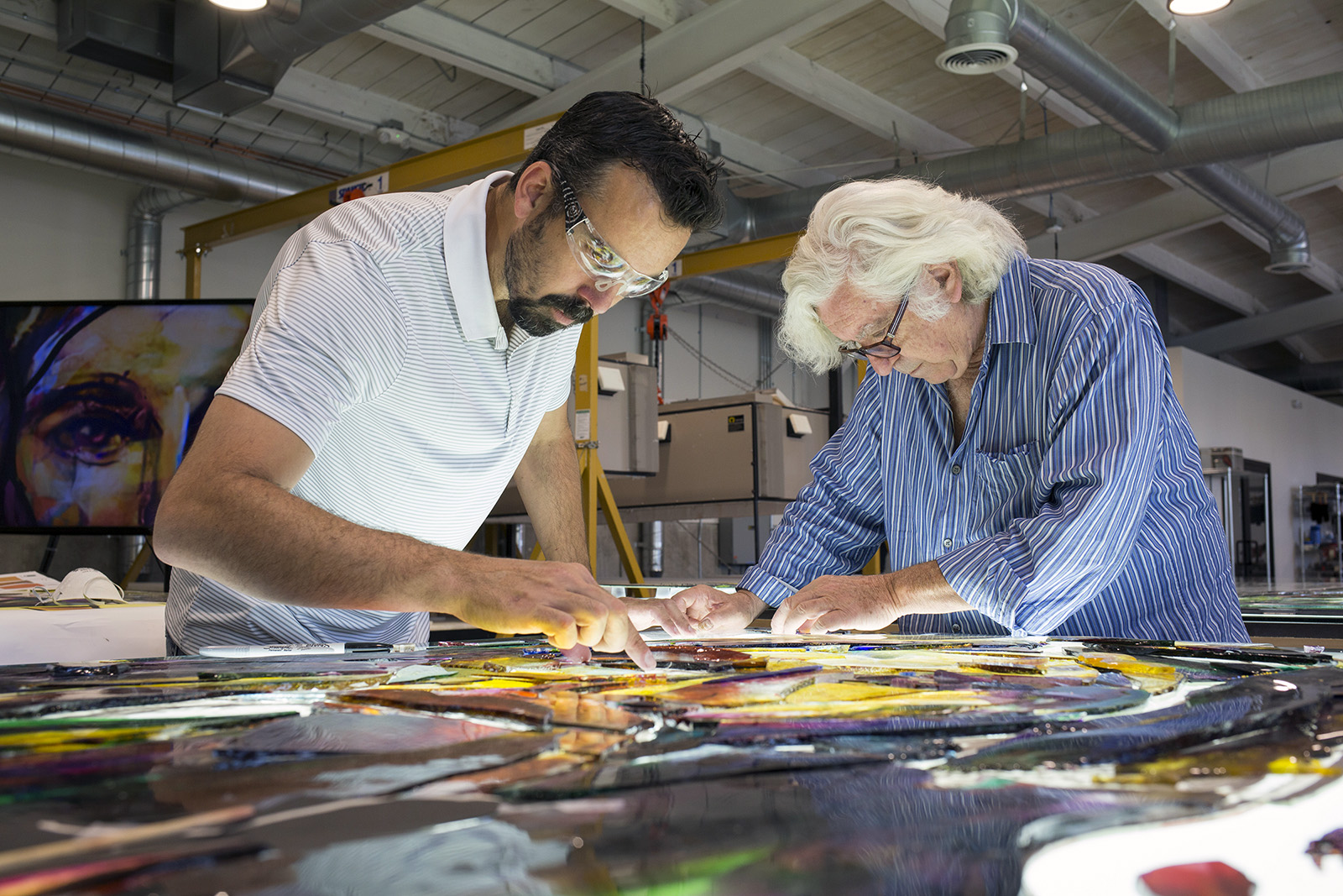 ‘Holy Frit’ film tells sacred, profane story of ‘huge, freaking’ stained-glass window