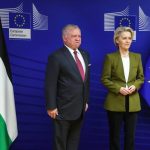 Jordan’s King Abdullah discusses Israel-Gaza war with EU’s Ursula von der Leyen