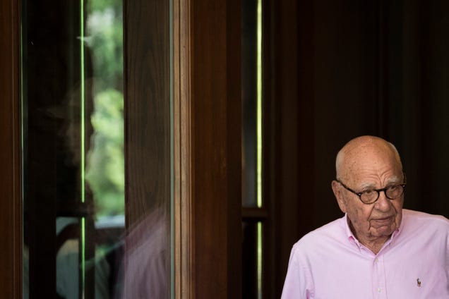 Rupert Murdoch steps down from Fox and News Corp. with a screed against “elites”