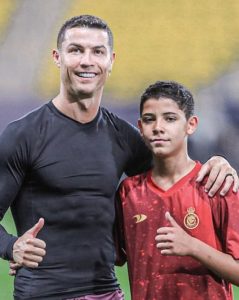 Cristiano Ronaldo’s 13-year-old son joins Al-Nassr’s Under-15 side andÂ willÂ wearÂ NoÂ 7′