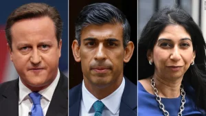 Suella Braverman, Britain’s hardline home secretary, fired as ex-PM David Cameron makes surprise return to government