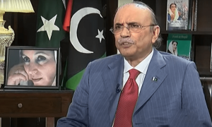 Zardari says son Bilawal ‘not fully trained’ in politics, needs time getting up to speed