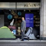 UK government defends proposals to restrict homeless tents