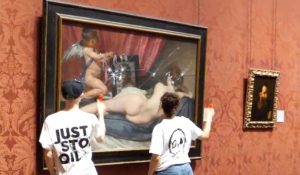 Climate Activists Attack 400-Year-Old Painting with Hammers