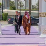 Saudi crown prince receives Singaporean prime minister in Riyadh