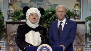 SNL’s Biden Gets Upstaged by Tian Tian the Panda in Cold Open