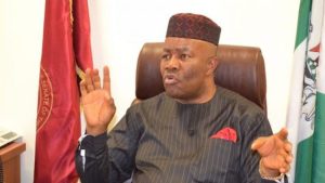 “Avoid alcohol, cigarettes” – Akpabio tells schoolchildren