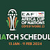 CAF releases match schedule for 2023 AFCON