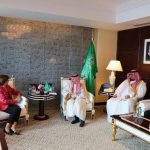 Saudi foreign minister holds talks with French and Polish counterparts in New York