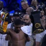 Joshua throws belts and storms out of ring! | Video | Watch TV Show | Sky Sports