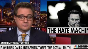 Chris Hayes Compares Elon Musk to Henry Ford After Latest ‘Shocking and Repellent’ Antisemitic Comments