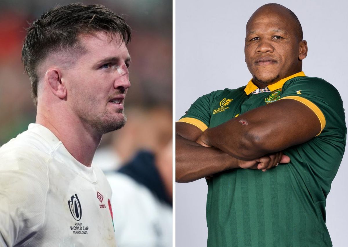 Lost in translation? Is this what Springbok Bongi Mbonambi said to England player? [listen]