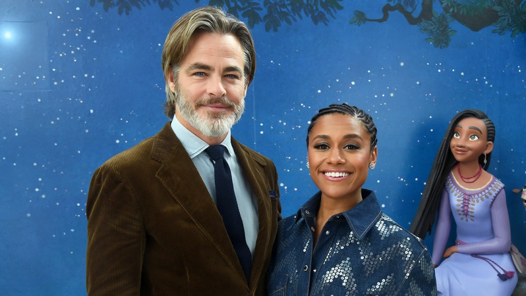 Chris Pine Says He Was Nervous to Sing Opposite Ariana DeBose in ‘Wish’