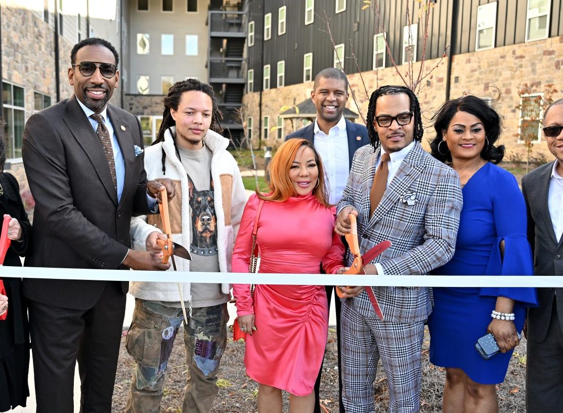 Okay! T.I. & Tiny Host Ceremony For First Affordable Housing Complex