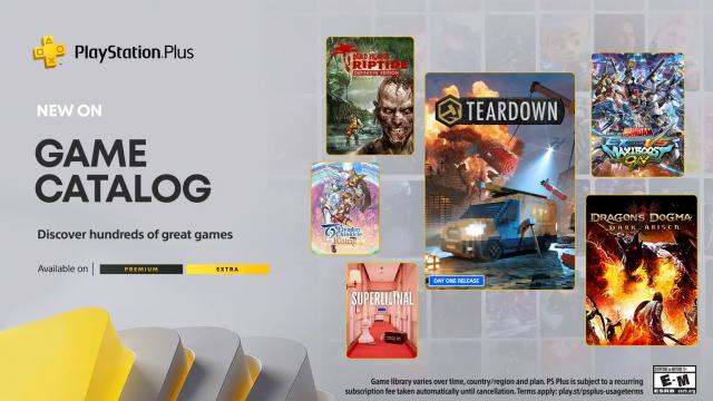 PlayStation Plus Game Catalog and Classics for November 2023 Announced