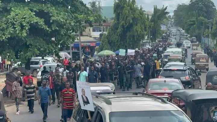 BREAKING: Multiple protests rock Plateau as Appeal Court sacks three PDP lawmakers