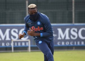 Victor Osimhen Returns To Training After One Month Out