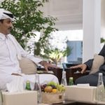 UAE President, Qatari Emir stress need for Gaza ceasefire