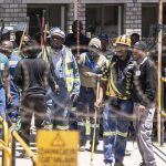 Miners leave gold mine in S.Africa having been underground for 3 days