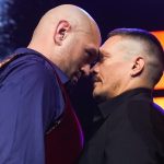 Tyson Fury vs Oleksandr Usyk heated faceoff, Sylvester Stallone in attendance