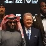 Awkward handshake! Anthony Joshua and Deontay Wilder briefly cease heated feud | Video | Watch TV Show | Sky Sports