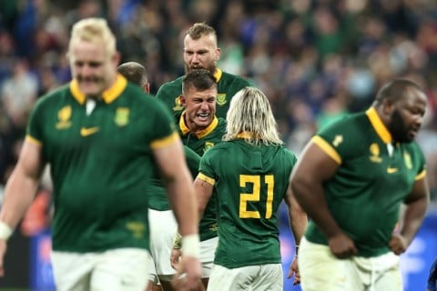 Pollard, De Klerk and Mbonambi in Springbok team for Rugby World Cup final