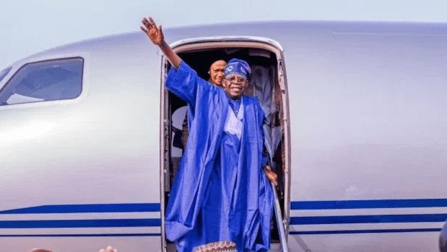 Tinubu returns to Abuja after Saudi, Guinea Bissau’s engagements