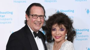 Joan Collins, 90, reveals why fifth husband Percy, 31 years her junior, is her best yet