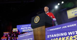 Biden backs Tesla, Toyota unionization, slams Trump