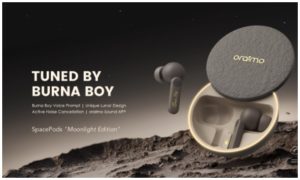 oraimo launches Burna Boy-tuned SpacePods “Moonlight edition” – Where technology meets creativity in perfect harmony