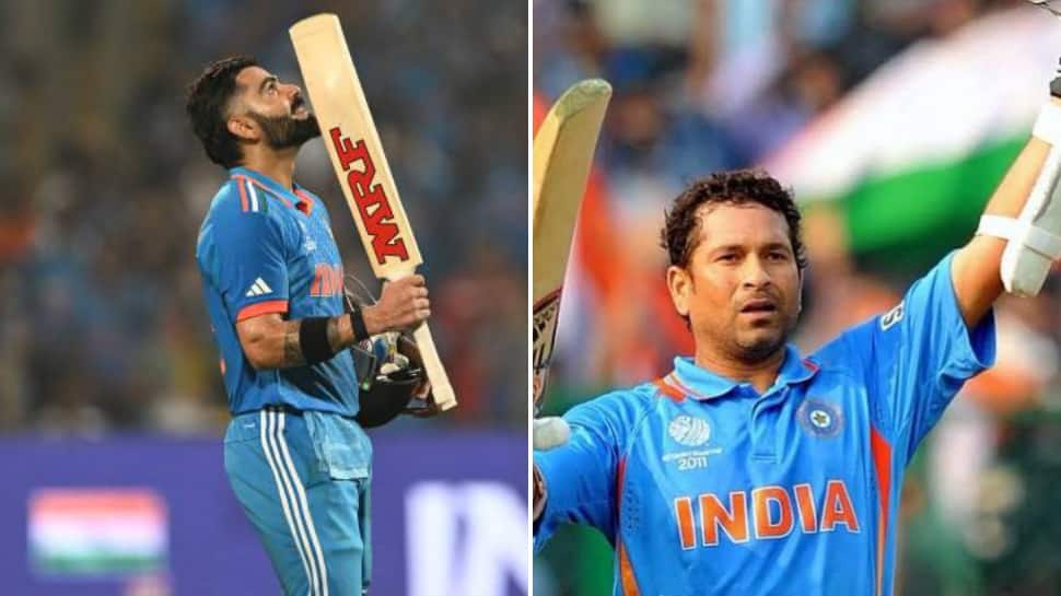 Cricket World Cup 2023: ‘The GOAT,’ Fans Can’t Keep Calm As Virat Kohli Inches Close Sachin Tendulkar’s ODI Century Record