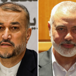 Iran Minister Hugs Hamas Chief After Threatening Israel With “Earthquake”