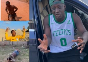 “The Power Of $1000” – Nigerians Roll on The Floor and Dirty Water as they Jump On ‘Oyimo’ Challenge by Carter Efe