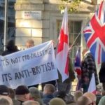 Over 100 British nationalist counter protesters arrested at 300,000 strong anti-Israel march in London