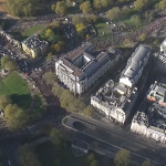 Massive London march for Palestinians as far-right protest turn violent