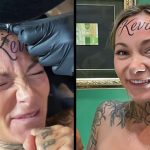 Influencer Explains Why She Won’t Regret Getting Boyfriend’s Name Tattooed on Forehead