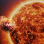 Fluffy exoplanet blasted by its sun has clouds that rain sand