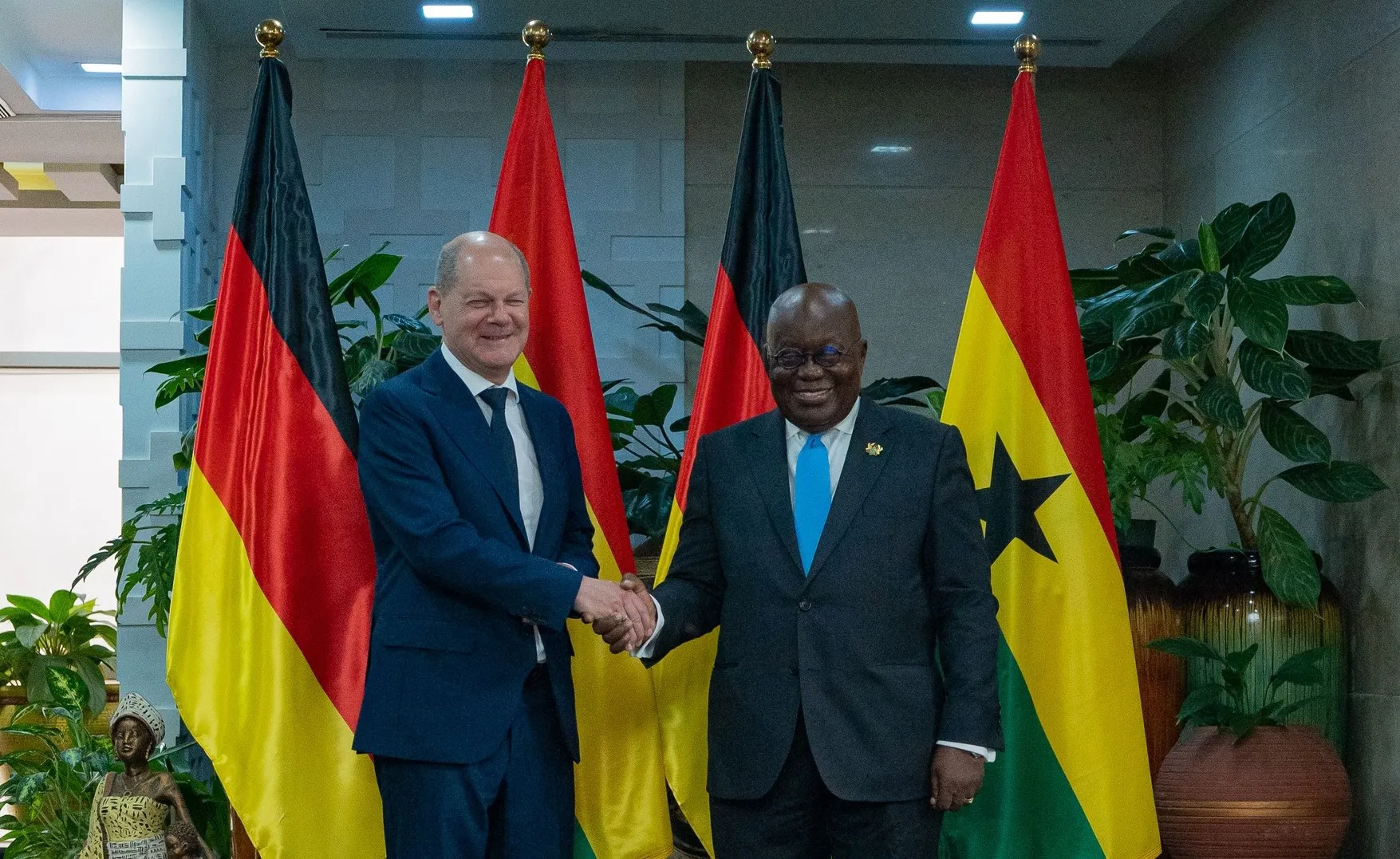 Germany to support Ghana in promoting regional peace and security – Chancellor Scholz