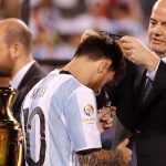 FIFA president Gianni Infantino wants Lionel Messi to play in the next three World Cups