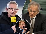 BBC’s Gary Lineker branded a ‘doomster’ and told to ‘swim in his own lane’ and keep out of politics by deputy PM Oliver Dowden amid row over Match Of The Day host’s partisan opinions