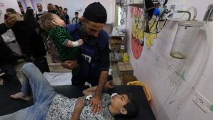 Gaza Hospital Where Thousands Were Sheltering Is Now ‘Out of Service,’ Red Crescent Says