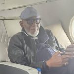 BREAKING: Ondo Governor, Akeredolu, Embarks on Fresh Medical Leave, Hands Over to Deputy