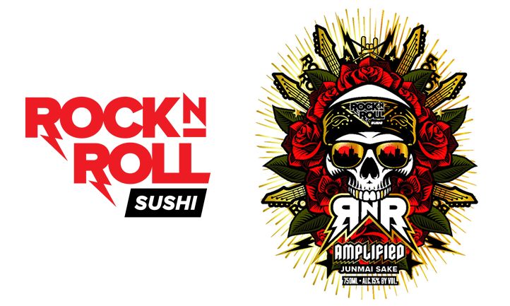 Rock N Roll Sushi Adds Star Power to Bar Menu with Branded Sake